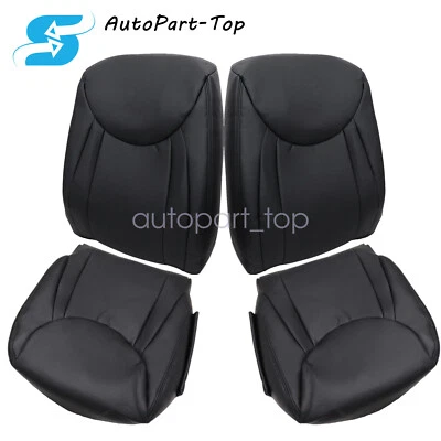 Venta caliente Cubierta de asiento delantera inferior superior cuero negro para Lexus LS430 2001-2006 Foto 1 de 4