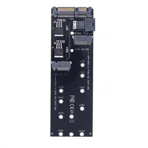 22Pin SATA M.2 SSD Adapter SFF-8643 to NVMe M.2 NGFF SSD for Mainboard c - Afbeelding 1 van 11