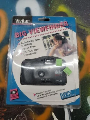 Vivitar 35mm Camera BV30 Big Viewfinder Vintage 1996 - New sealed - Image 1 of 4