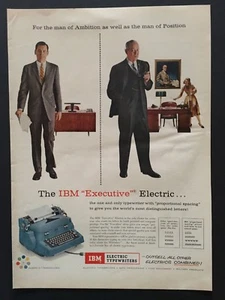 IBM Executive elektrische Schreibmaschinenanzeige 1957 mit proportionalem Abstand - Bild 1 von 1
