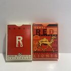 Cigarettes rouges chameau 2 paquets de cartes à jouer VINTAGE RJR 1989
