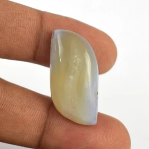 24.6 Cts Natural Blue Lace Agate Free Form Gemstone for Jewelry VG523 - Picture 1 of 4