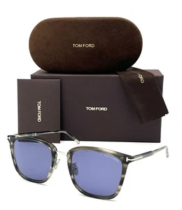 Tom Ford FT0949 55V Coloured Havana / Blue 55mm Sunglasses TF0949 - Picture 1 of 4
