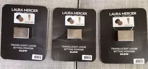 Lot Of 3 New Laura Mercier Translucent Loose Setting Powder Medium Deep Glow 1oz - Picture 1 of 6