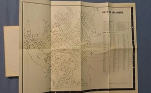 1976 Am. Legion HISTORY OF JEANNETTE Pennsylvania Westmoreland County old maps - Picture 1 of 10