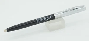 Fisher Space Pen Cap-O-Matic Space Shuttle Black & Chrome Ballpoint Pen - 2000's - Picture 1 of 3