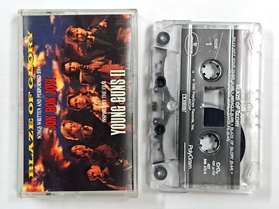 Jon Bon Jovi "Blaze of Glory" Young Guns music cassette tape 1990 pre-owned Foto 1 de 4