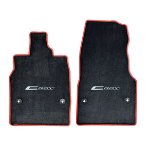 Lloyd Mats Corvette C8 E-Ray 2024-ON, 2PC, E-RAY Word Silver on Black - Picture 1 of 4