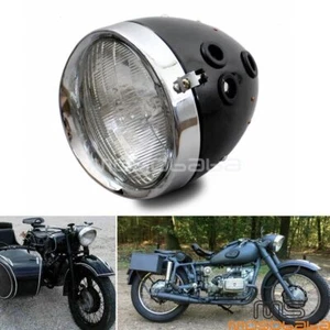 Retro Visor Headlight Headlamp For BMW M1 M72 R75 R71 KS750 Dnepr Ural Sidecar - Picture 1 of 11