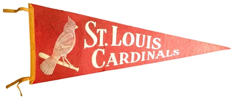 Vintage St. Louis Cardinals 30x12 Felt Pennant 176858 Cover