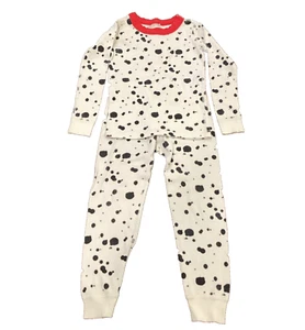 Hanna Andersson Dalmatian Pajama Set 110 Size 5 - Picture 1 of 2
