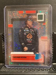 Takuma Koga (RC) 2023 Chronicles - Clearly Donruss Green #2/5 Card # 35 - Picture 1 of 2