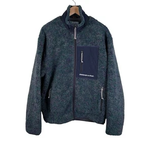 THIS IS NEVER THAT Fleecejacke mit Reißverschluss Herren Größe L blau gefüttert Sherpa Thermolite - Bild 1 von 9