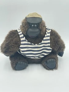 TESTED Vintage 8" Magogo (Macarena) Singing Gorilla Plush 90s NOT ANIMATED - Picture 1 of 6