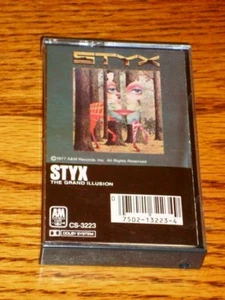 STYX THE GRAND ILLUSION CASSETTE - Picture 1 of 2