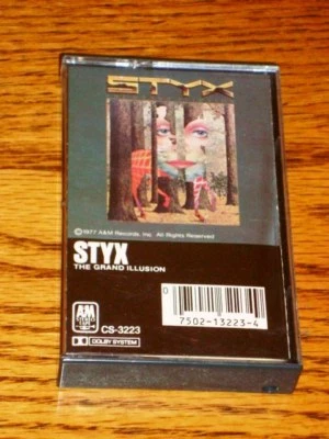 STYX THE GRAND ILLUSION  CASSETTE   - Image 1 of 2