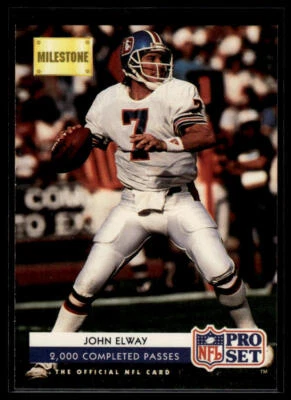 1992 Pro Set #25 John Elway - Image 1 of 2