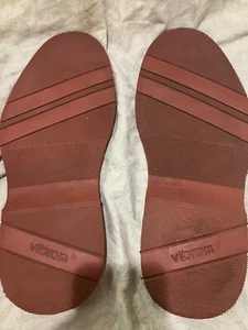 Vibram #3600 - Suela deportiva completa pieza única rojo (1 par) 12,5" x 5" - Imagen 1 de 5