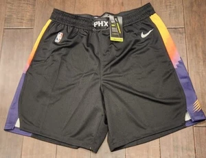 Nike Phoenix Suns The Valley Black Swingman Shorts CN1986-010 NWT - Picture 1 of 2