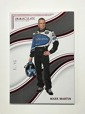 2023 Chronicles Racing - MARK MARTIN Immaculate Red Parallel SP #54/75 - Image 1 of 3
