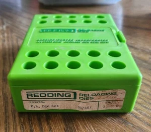 Redding 38/357 Reloading 3 F.L. Die Set With Caddy Case Series B - Picture 1 of 6