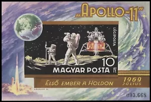 Hungría 1969 - Mi-Nr. Block 72 B ** - Estampillada sin montar o nunca montada - Espacio / Espacio - Imagen 1 de 1