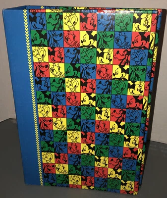 Vintage Disney Photo Album Mickey Mouse Holds 130 4x6 Photos Holson Burnes USA - Image 1 of 4