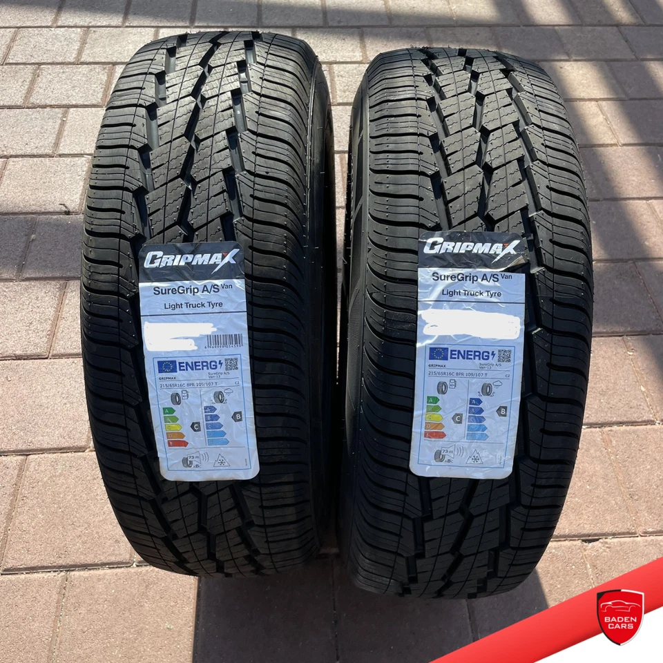 2 x Ganzjahresreifen Reifen 225/65 R16C 112T Allwetterreifen 225 65 16 NEU - Bild 1 von 1