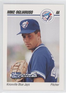 1992 SkyBox Pre-Rookie Knoxville Blue Jays Mike Ogliaruso #388
