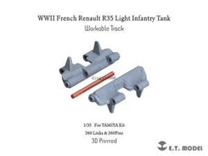 ET Model 1/35 WWII French Renault R35 Light Infantry Tank Workable Track - Bild 1 von 9