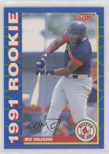 1991 Score Rookies Box Set Mo Vaughn #6