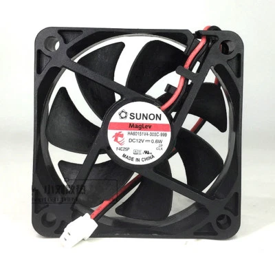 1PC 0.6W magnetic suspension ultra-quiet fan 6CM 12V HA60151V4-000C-999  - Image 1 of 2