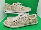 Taos "Star Sta" Daisy Flower Print Lace Up Comfort Sneakers Size 10.5