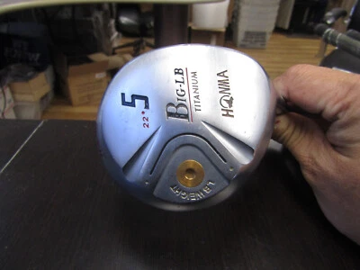 Honma 2 Estrellas Big-LB Titanio 22' #5 Madera Original Grafito Flex Regular Foto 1 de 3