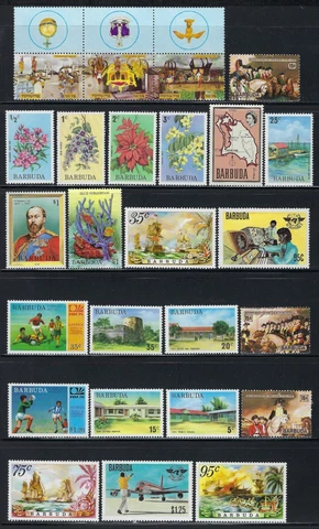 25 Different Barbuda Stamps Used Cover