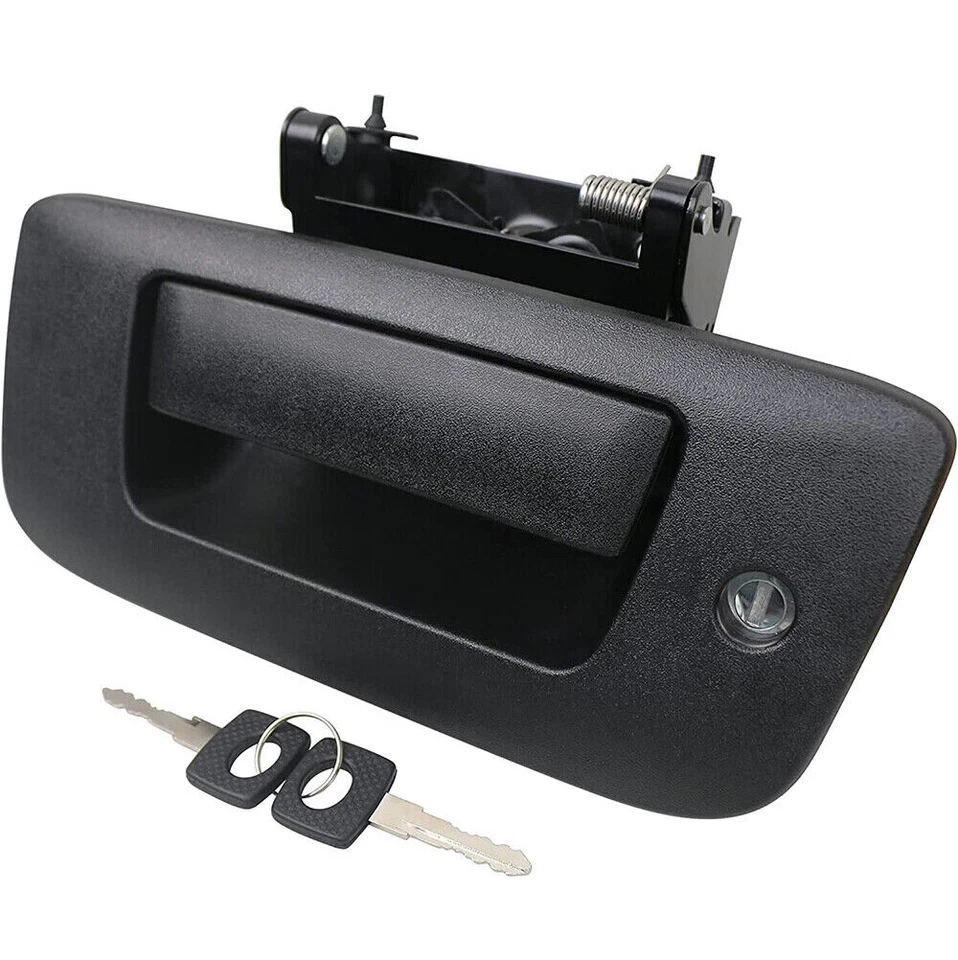 Black Tailgate Lock Kit 22755305 for 2007-2014 Chevrolet Silverado GMC Sierra - Image 1 of 4