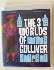 THE 3 WORLDS OF GULLIVER BLU-RAY -Twilight Time -Harryhaussen  New (other)
