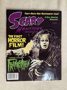 Scary Monsters Magazine #49 2004 First Frankenstein Terry Beatty Cover Art - Picture 1 of 5