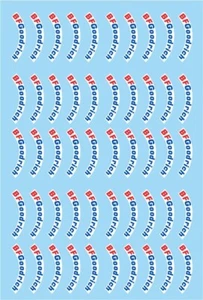 DECALS 1/43 tyre marking BF Goodrich (rally cars)