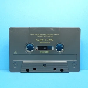 🍒 1x MAXELL UD II CD 90 * IEC II Type 2 * Tape Cassette Kassette кассета * 1994 - Bild 1 von 4