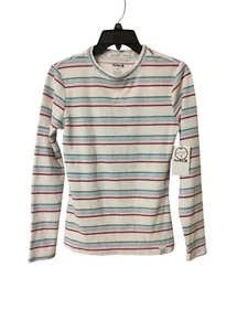 Women's HURLEY Soft&Cozy Longsleeve Multicolored Crew Neck Sweatshirt Size Small - Picture 1 of 7