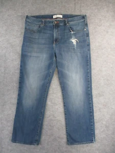 Lee L342 Jeans Mens 40x30 Blue Denim Straight Leg Outdoors Modern Series - Picture 1 of 16