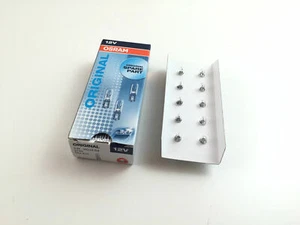 10 x Osram Lampe 12V 2W W2x4.6d Glassockellampe W2W Innenbeleuchtung 2722 - Bild 1 von 4