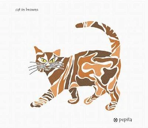 Kit de punta de aguja o lona Cat In Browns - Imagen 1 de 2