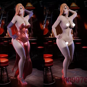 Jessica Rabbit 3D Printing Figure Unpainted Model GK Blank Kit Sculpture Stock - Picture 1 of 8
