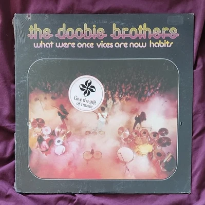 The Doobie Brothers - What Were Once Vices Are Now - Vinyl LP  - Cut-Out -Sealed - Image 1 of 2