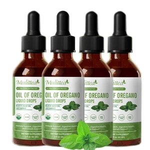 Oil of Oregano with Black Seed Oil Vitamin E for Gut Health Immune Antioxidant - Picture 1 of 10