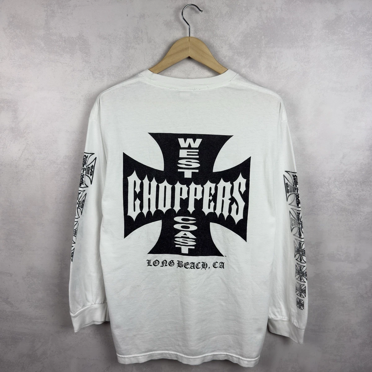 West Coast Choppers 袖 Spyder XL West Coast Choppers 袖 Spyder XL USED】WEST COAST CHOPPERS L/S T-SHIRT