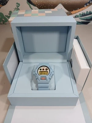 John Mayer x Hodinkee x Casio G-Shock Blue DW6900JM22 Tried On  - Image 1 of 4
