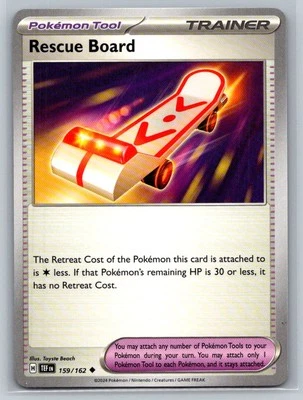 Rescue Board #159/162 SV05: Temporal Forces Uncommon - Pokemon Cards D80 - Image 1 of 2